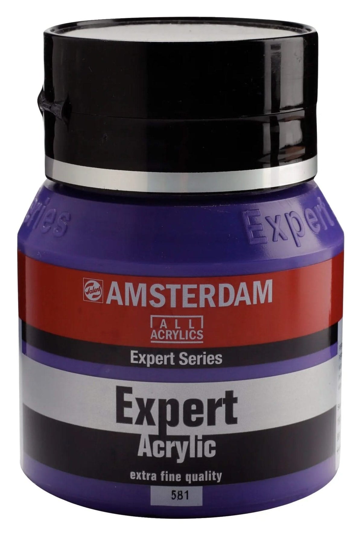 Amsterdam Expert Series Acrylfarbe Flasche 400 ml Permanentblauviolett Deckend 581 - Kidis Art