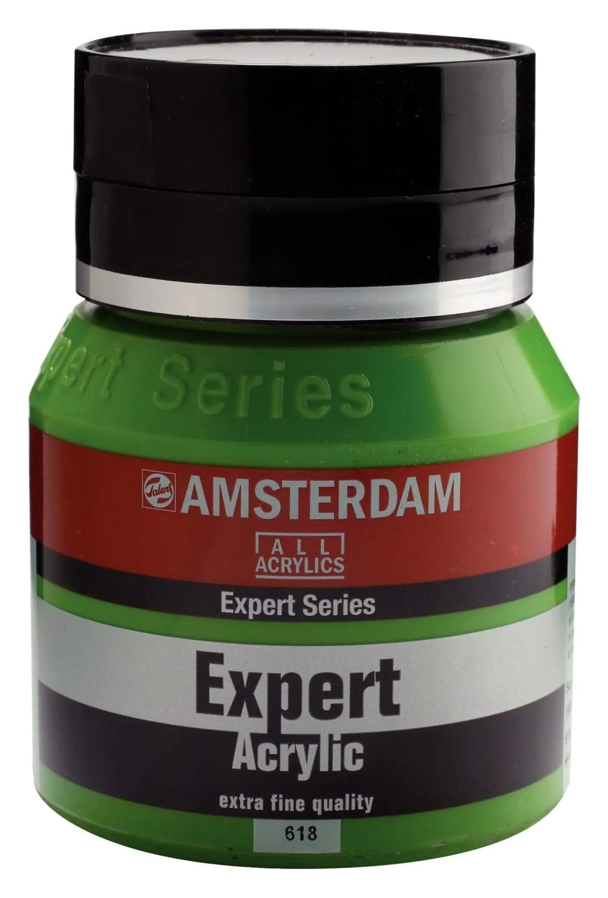 Amsterdam Expert Series Acrylfarbe Flasche 400 ml Permanentgrün Hell 618 - Kidis Art