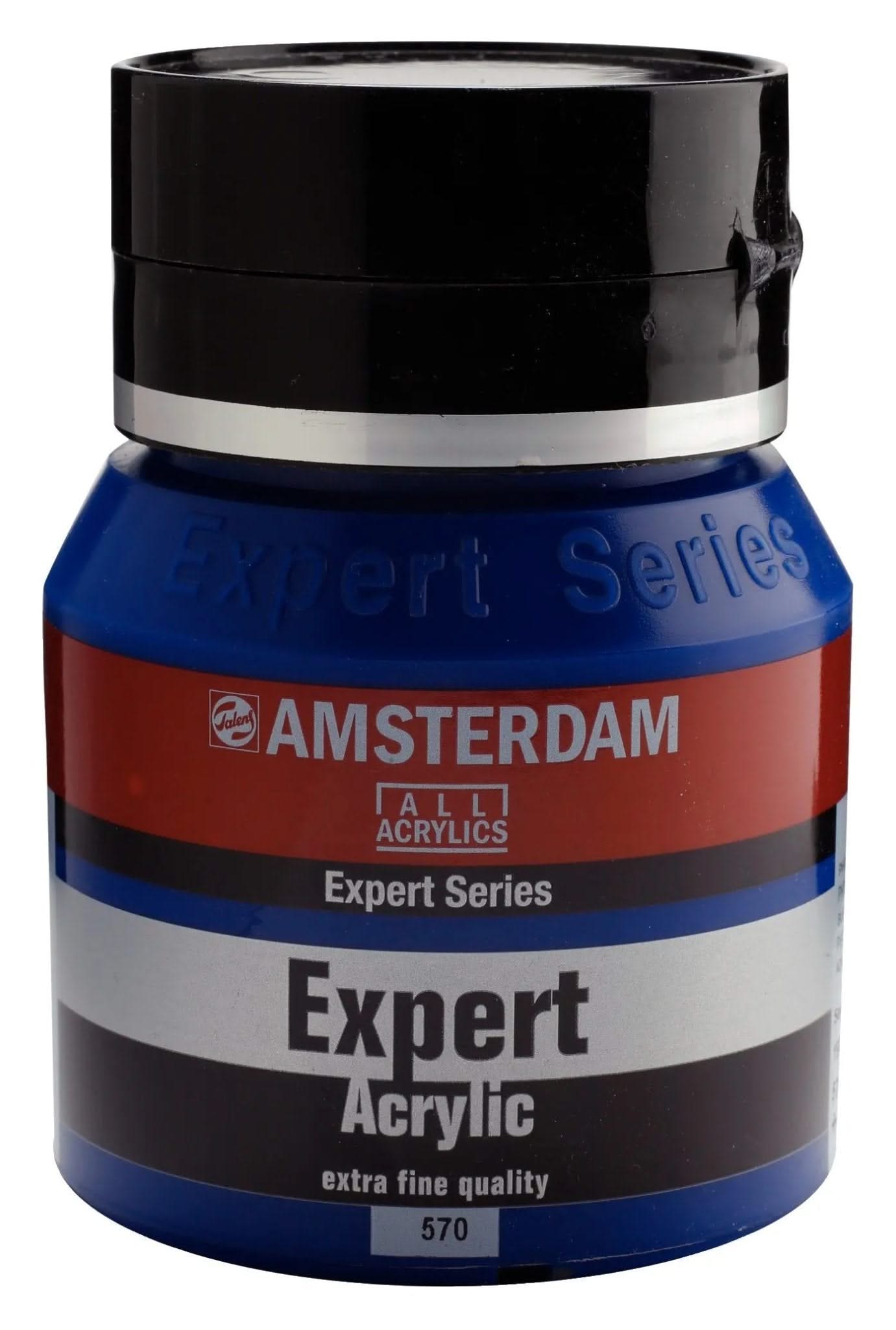 Amsterdam Expert Series Acrylfarbe Flasche 400 ml Phthaloblau 570 - Kidis Art
