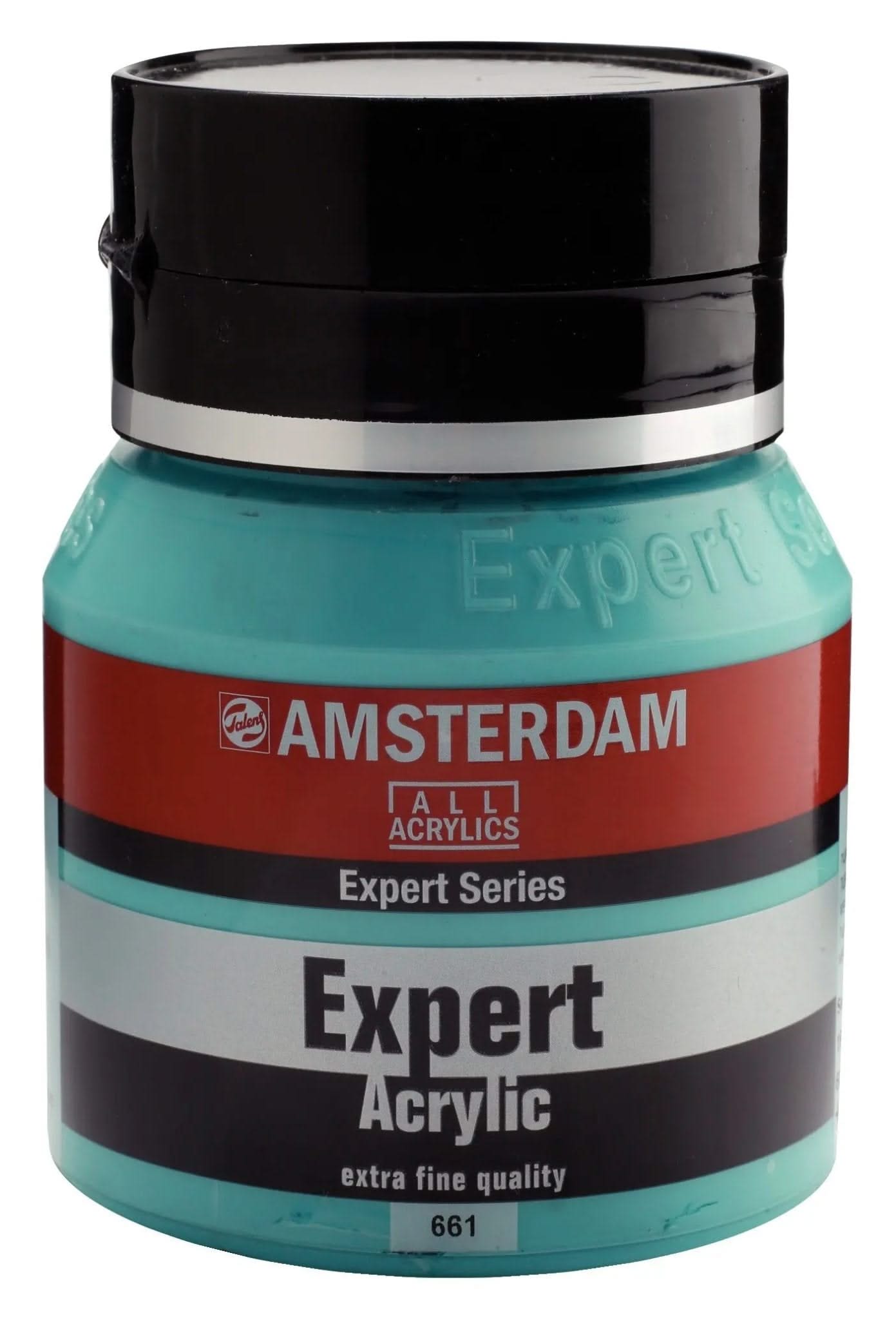 Amsterdam Expert Series Acrylfarbe Flasche 400 ml Türkisgrün 661 - Kidis Art