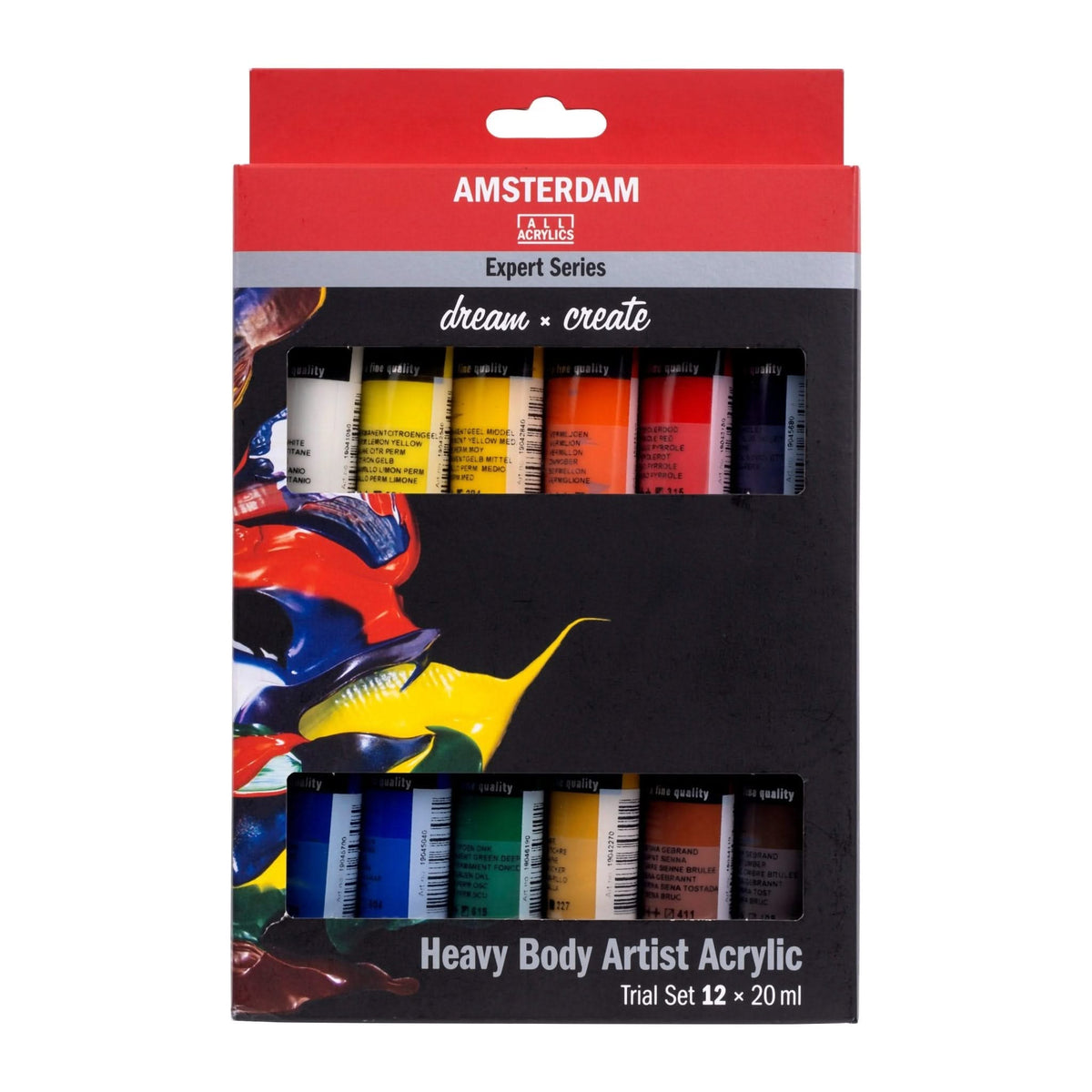Amsterdam Expert Series Acrylfarbe Probierset | 12 x 20 ml Sale - Kidis Art