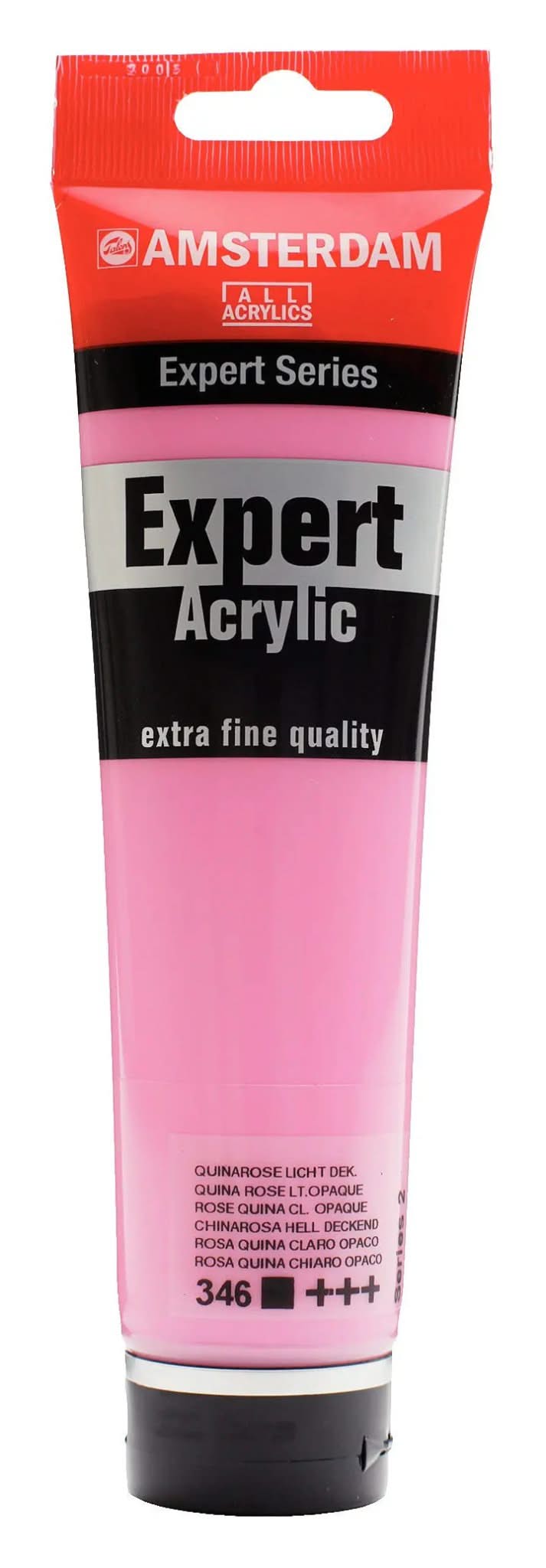 Amsterdam Expert Series Acrylfarbe Tube 150 ml Chinarosa Hell Deckend 346 - Kidis Art