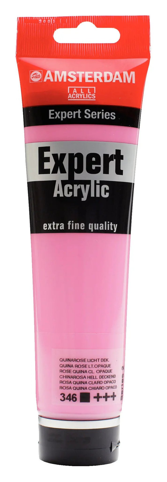 Amsterdam Expert Series Acrylfarbe Tube 150 ml Chinarosa Hell Deckend 346 - Kidis Art