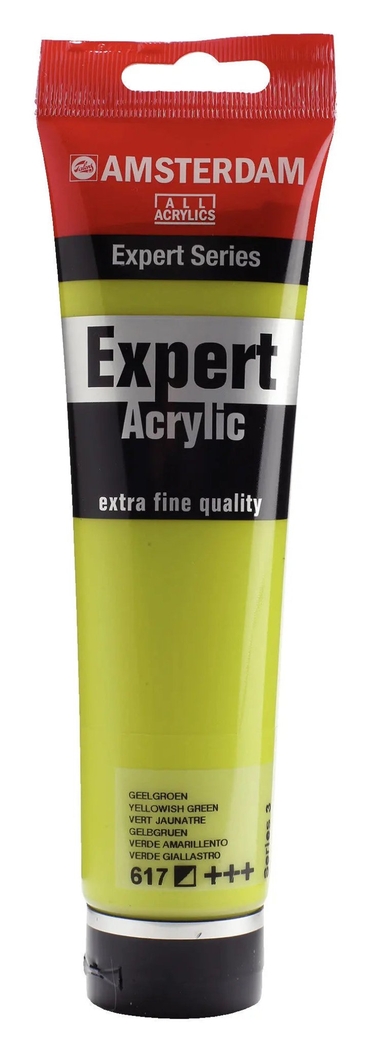 Amsterdam Expert Series Acrylfarbe Tube 150 ml Gelbgrün 617 - Kidis Art
