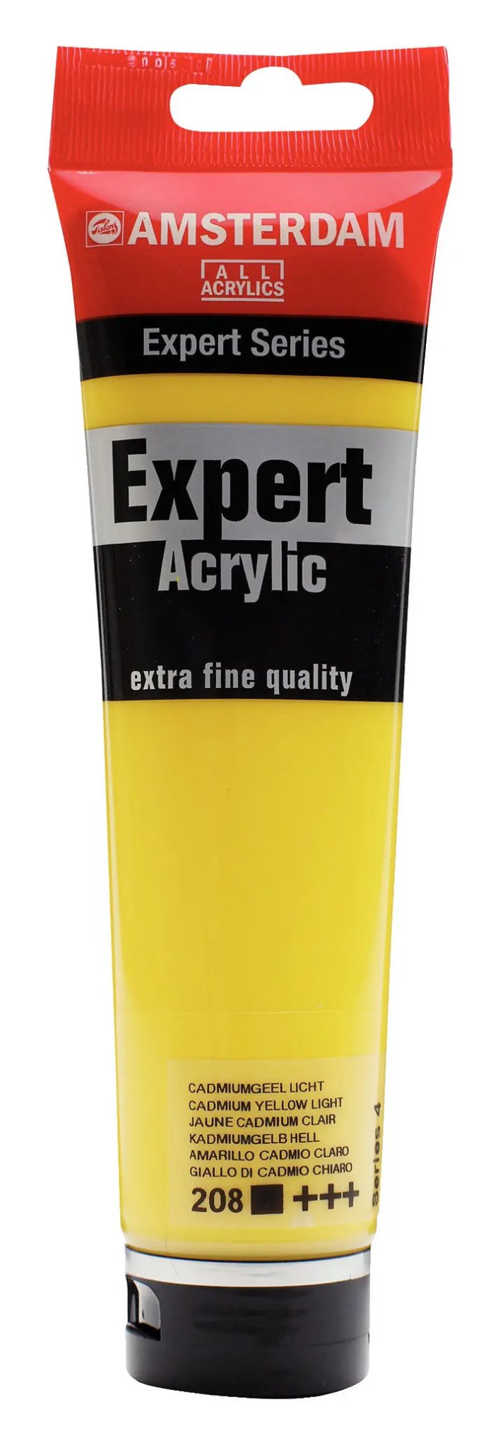 Amsterdam Expert Series Acrylfarbe Tube 150 ml Kadmiumgelb Hell 208 - Kidis Art