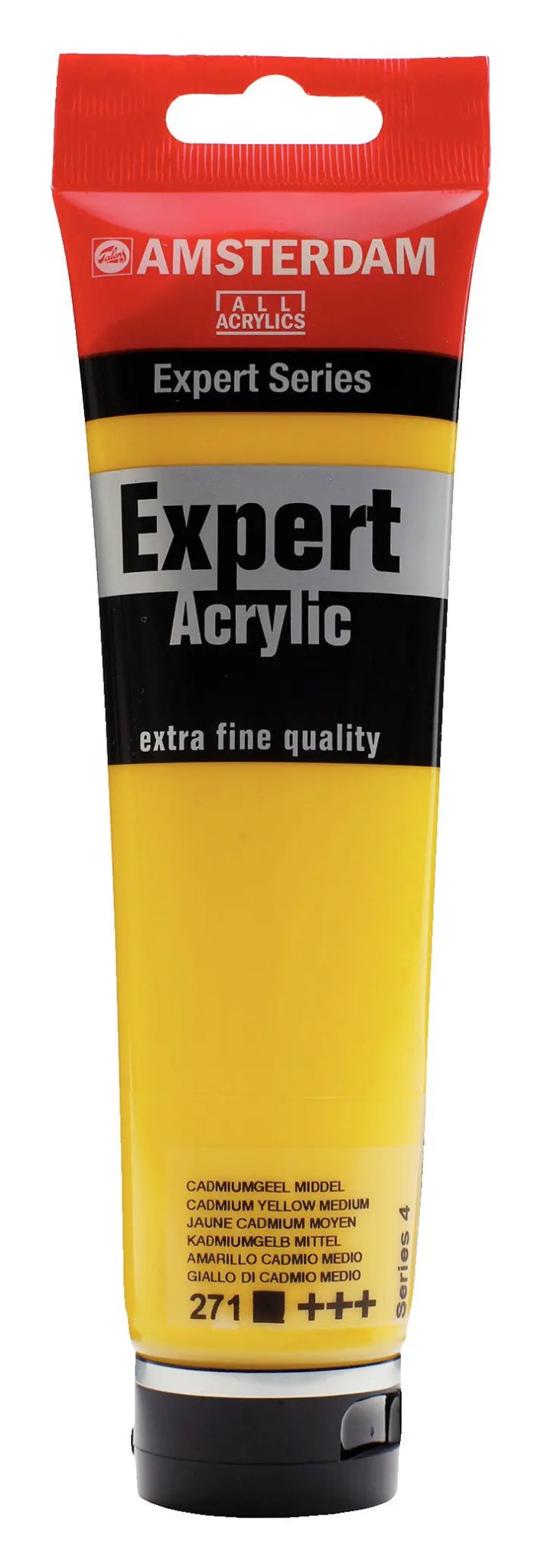 Amsterdam Expert Series Acrylfarbe Tube 150 ml Kadmiumgelb Mittel 271 - Kidis Art