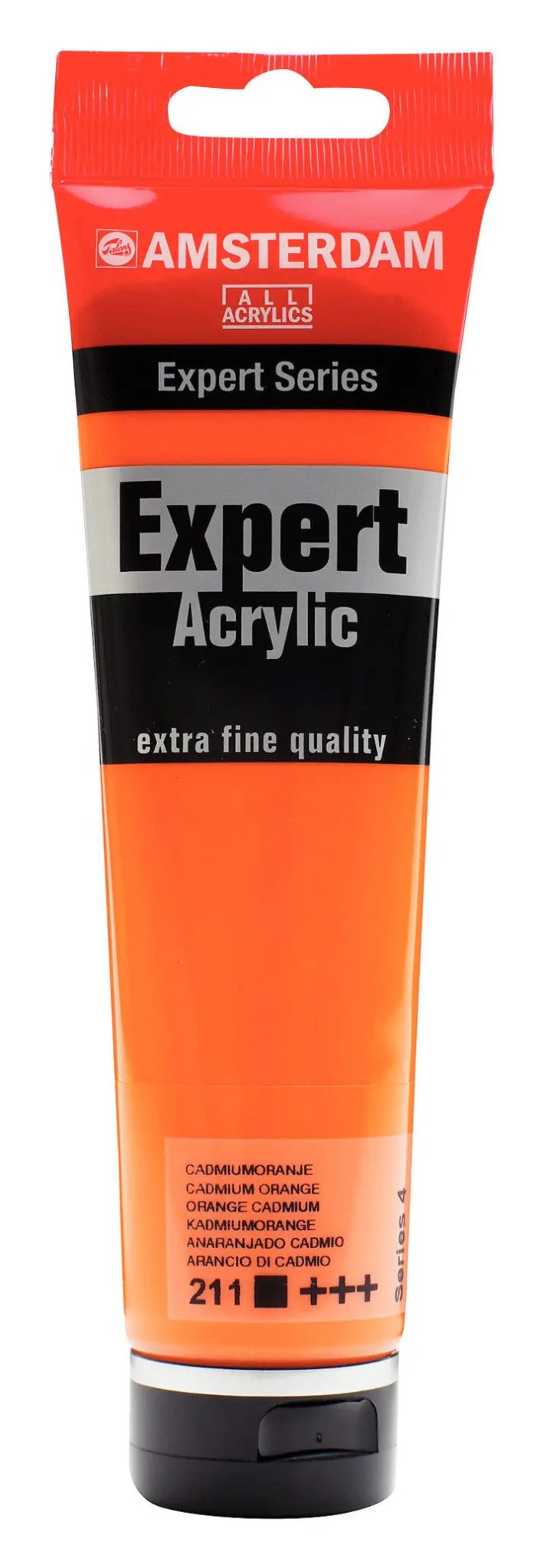 Amsterdam Expert Series Acrylfarbe Tube 150 ml Kadmiumorange 211 - Kidis Art
