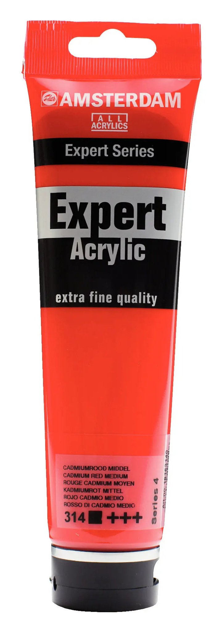 Amsterdam Expert Series Acrylfarbe Tube 150 ml Kadmiumrot Mittel 314 - Kidis Art