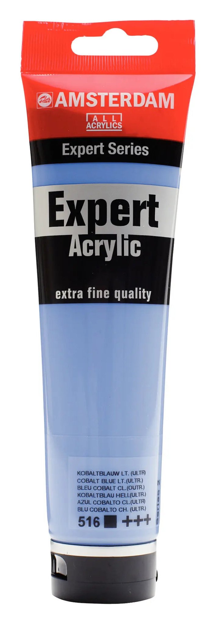 Amsterdam Expert Series Acrylfarbe Tube 150 ml Kobaltblau Hell (Ultramin) 516 - Kidis Art
