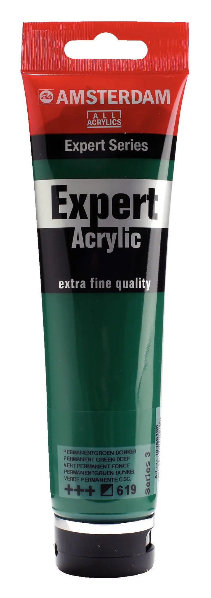 Amsterdam Expert Series Acrylfarbe Tube 150 ml Permanentgrün Dunkel 619 - Kidis Art