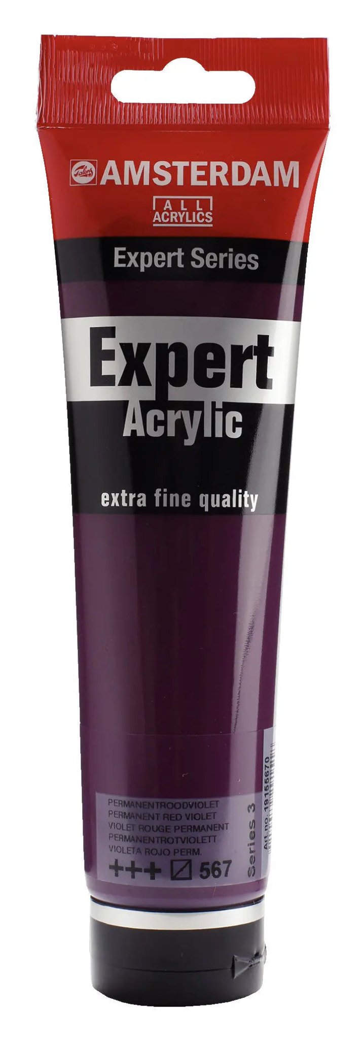 Amsterdam Expert Series Acrylfarbe Tube 150 ml Permanentrotviolett 567 - Kidis Art