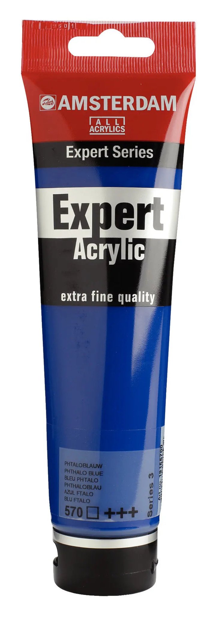 Amsterdam Expert Series Acrylfarbe Tube 150 ml Phthaloblau 570 - Kidis Art