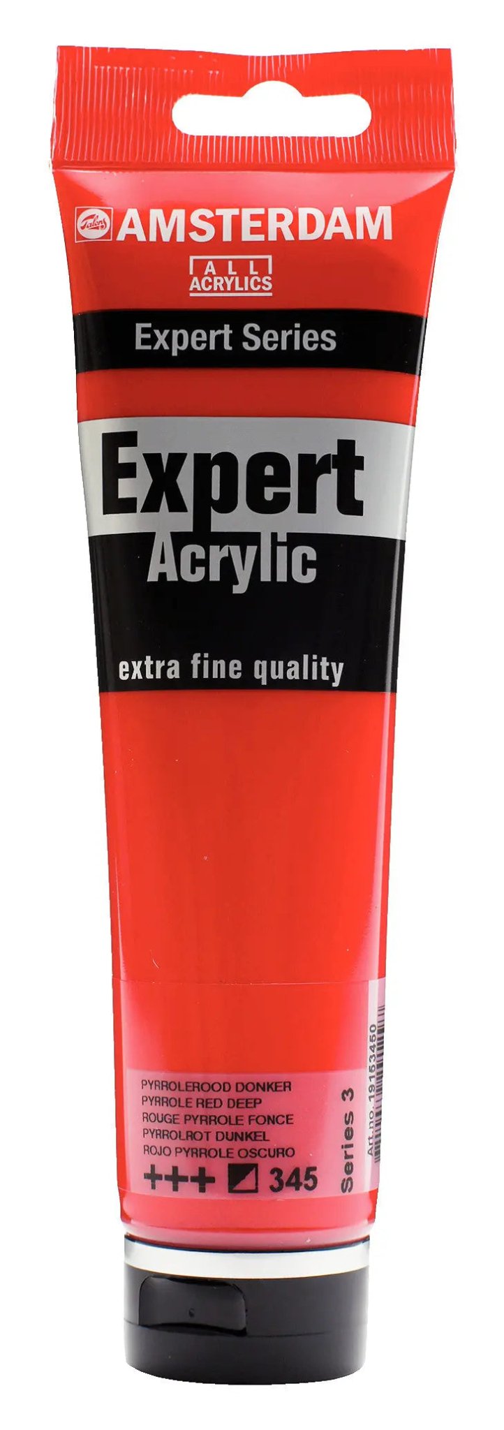 Amsterdam Expert Series Acrylfarbe Tube 150 ml Pyrrolrot Dunkel 345 - Kidis Art