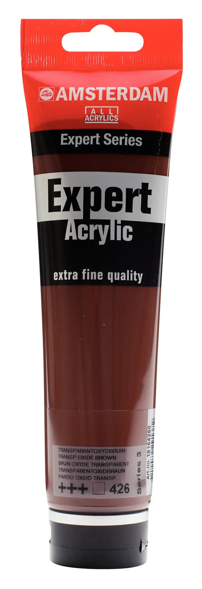 Amsterdam Expert Series Acrylfarbe Tube 150 ml Transparentoxidbraun 426 - Kidis Art