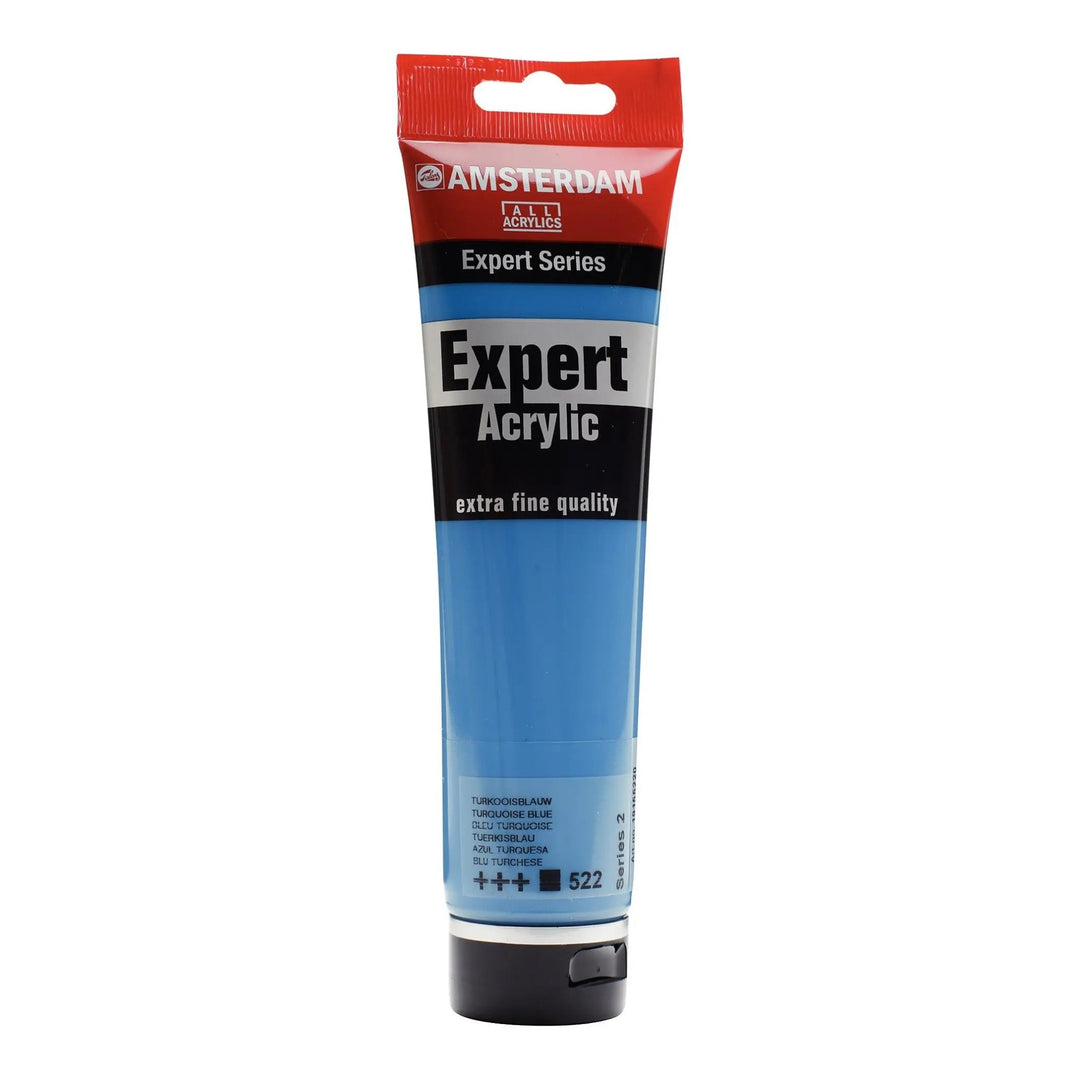 Amsterdam Expert Series Acrylfarbe Tube 150 ml Türkisblau 522 - Kidis Art