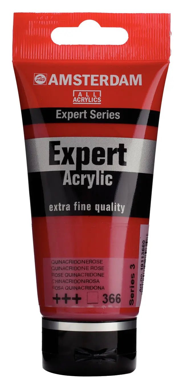 Amsterdam Expert Series Acrylfarbe Tube 75 ml Chinacridonrosa 366 - Kidis Art