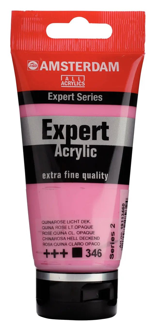 Amsterdam Expert Series Acrylfarbe Tube 75 ml Chinarosa Hell Deckend 346 - Kidis Art