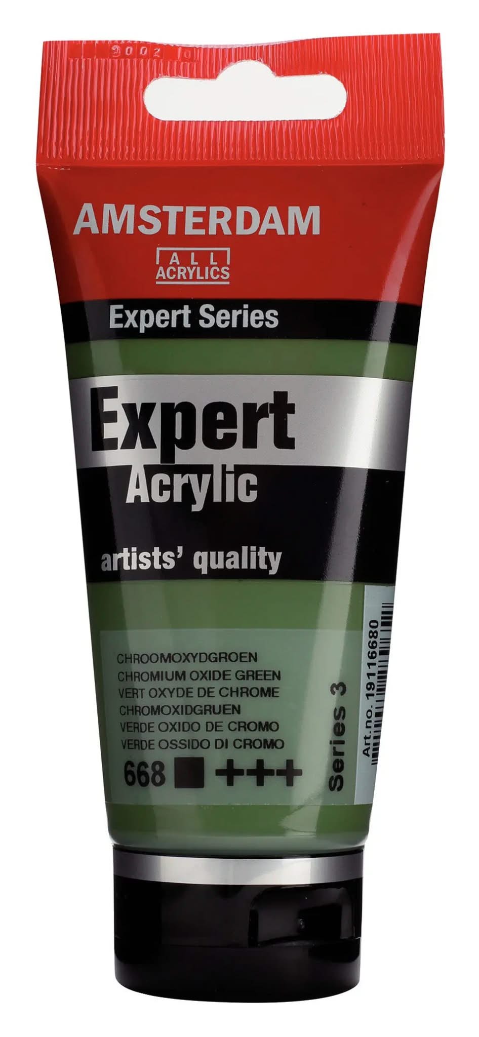 Amsterdam Expert Series Acrylfarbe Tube 75 ml Chromoxidgrün 668 - Kidis Art