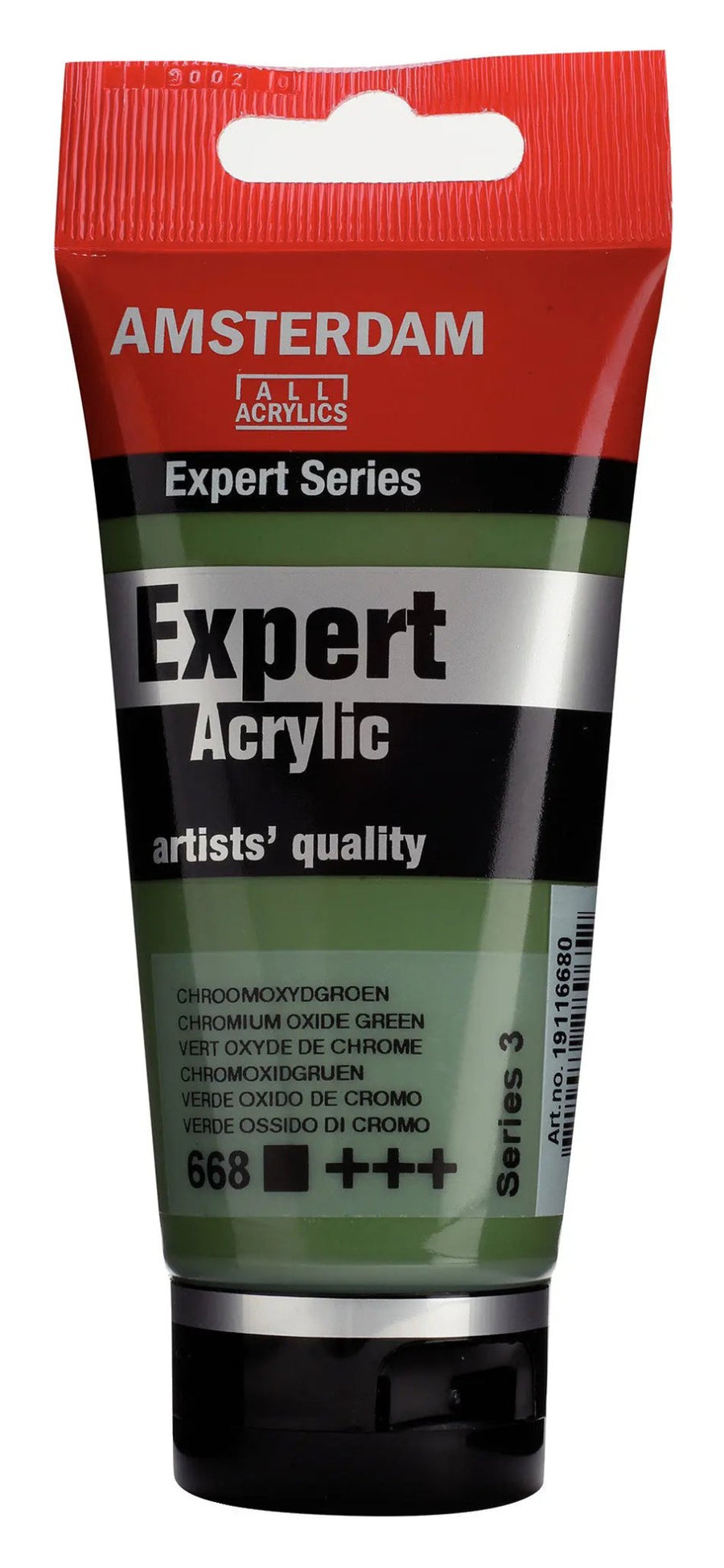 Amsterdam Expert Series Acrylfarbe Tube 75 ml Chromoxidgrün 668 - Kidis Art