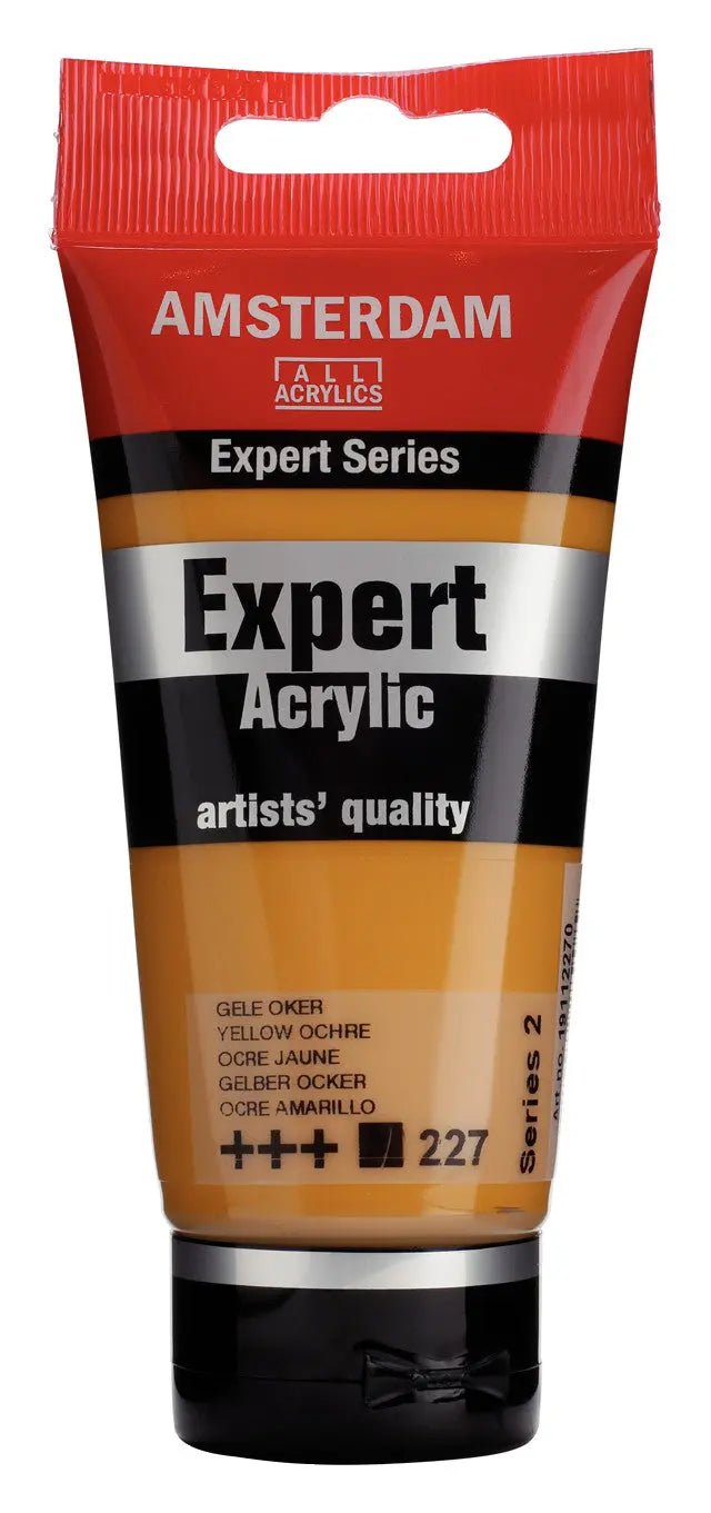 Amsterdam Expert Series Acrylfarbe Tube 75 ml Gelber Ocker 227 - Kidis Art