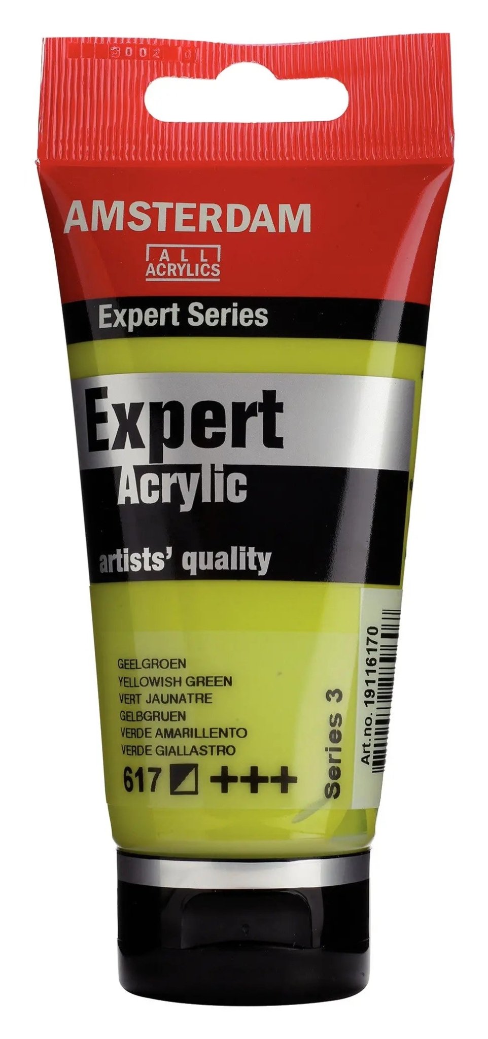 Amsterdam Expert Series Acrylfarbe Tube 75 ml Gelbgrün 617 - Kidis Art
