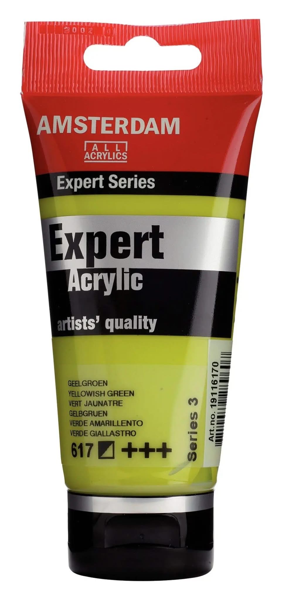 Amsterdam Expert Series Acrylfarbe Tube 75 ml Gelbgrün 617 - Kidis Art