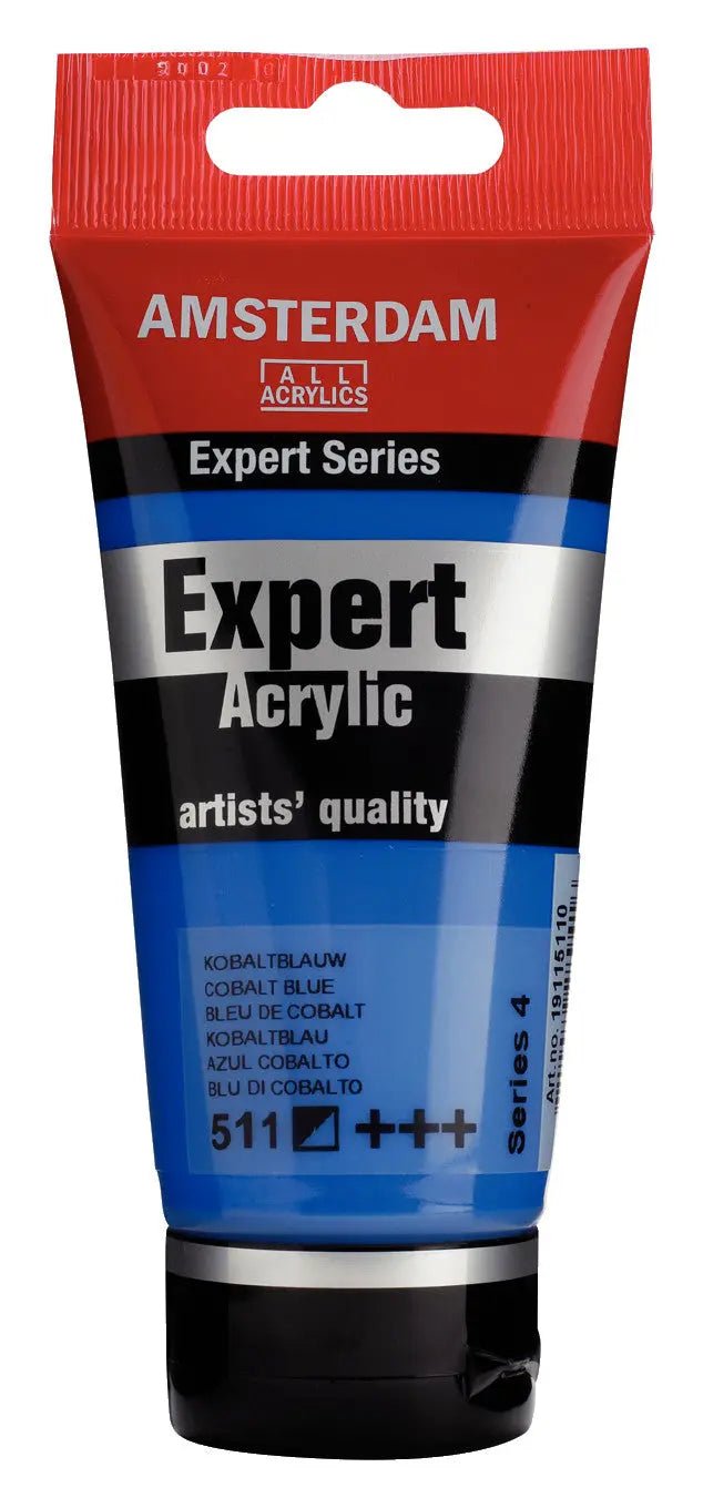 Amsterdam Expert Series Acrylfarbe Tube 75 ml Kobaltblau 511 - Kidis Art