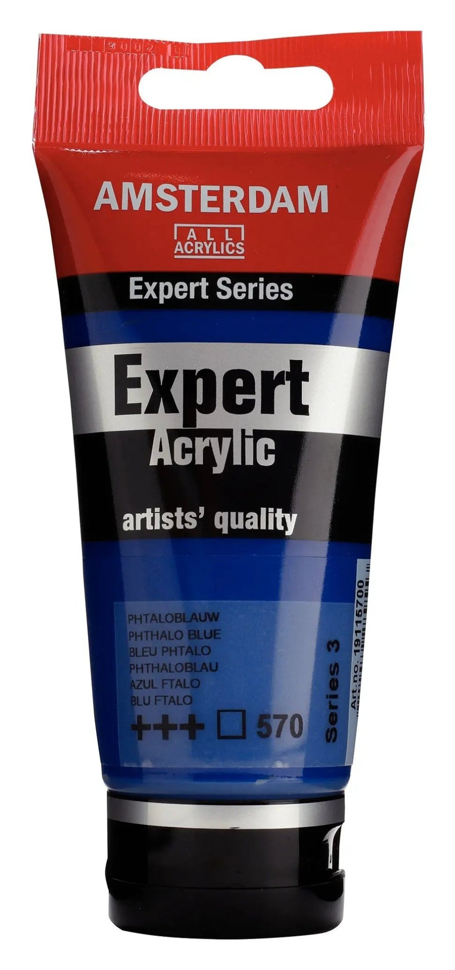 Amsterdam Expert Series Acrylfarbe Tube 75 ml Phthaloblau 570 - Kidis Art