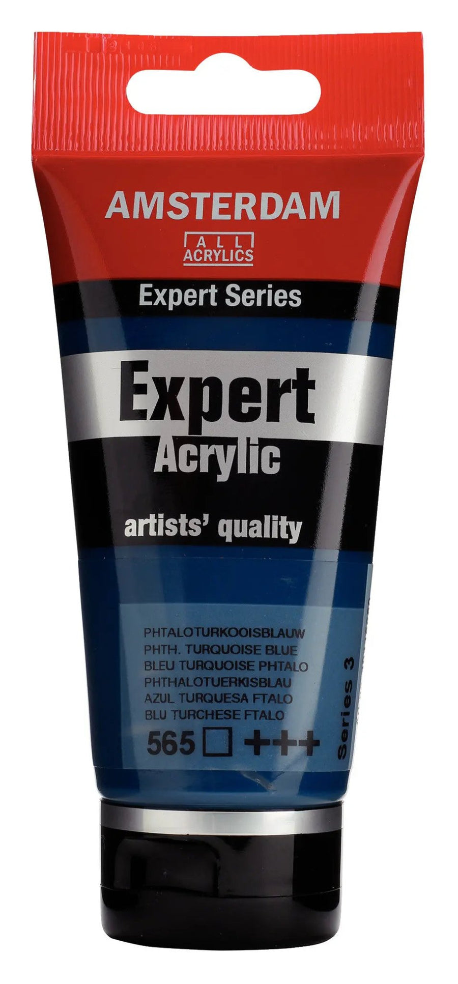 Amsterdam Expert Series Acrylfarbe Tube 75 ml Phthalotürkisblau 565 - Kidis Art