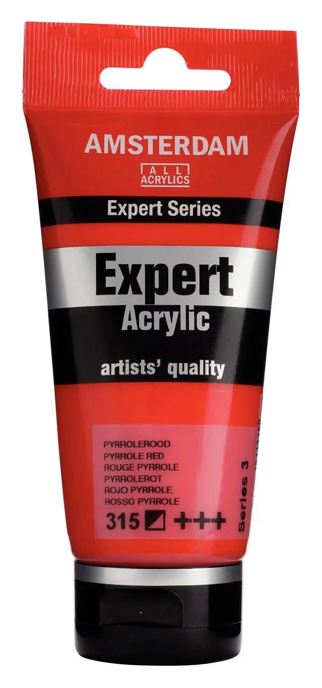 Amsterdam Expert Series Acrylfarbe Tube 75 ml Pyrrolrot 315 - Kidis Art