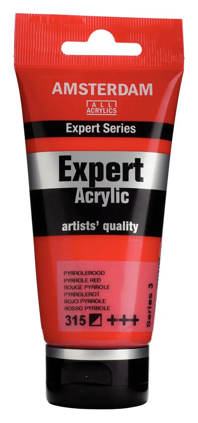 Amsterdam Expert Series Acrylfarbe Tube 75 ml Pyrrolrot 315 - Kidis Art