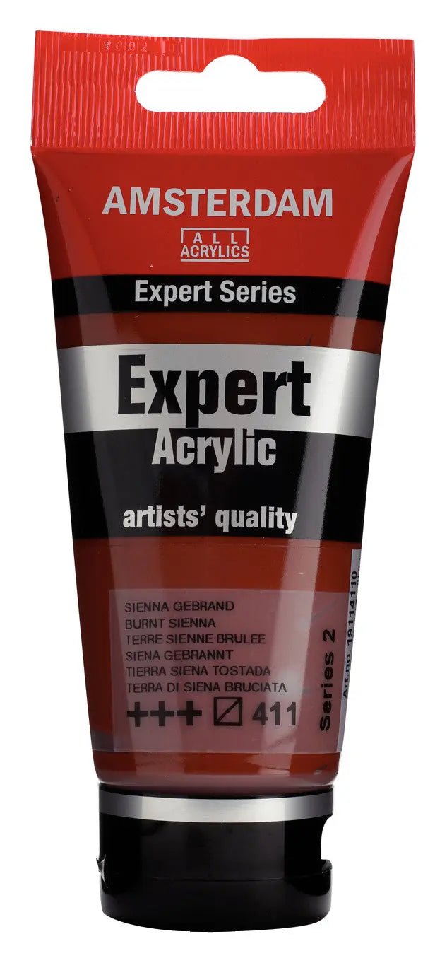 Amsterdam Expert Series Acrylfarbe Tube 75 ml Siena Gebrannt 411 - Kidis Art