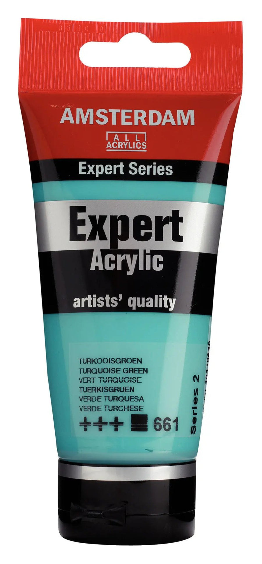 Amsterdam Expert Series Acrylfarbe Tube 75 ml Türkisgrün 661 - Kidis Art
