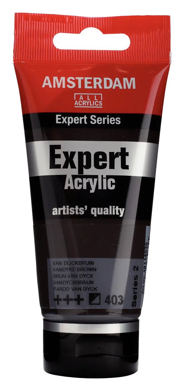 Amsterdam Expert Series Acrylfarbe Tube 75 ml Vandyckbraun 403 - Kidis Art