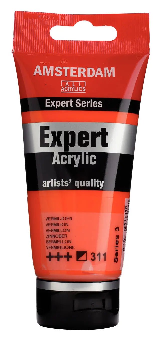 Amsterdam Expert Series Acrylfarbe Tube 75 ml Zinnober 311 - Kidis Art