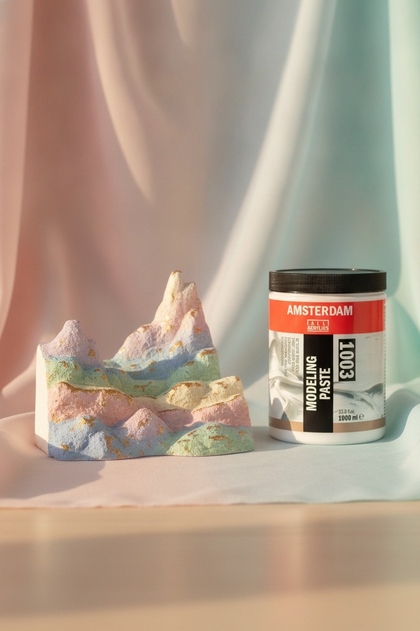 Amsterdam Modellierpaste Gefäß 1003 Flasche 1000 ml - Kidis Art