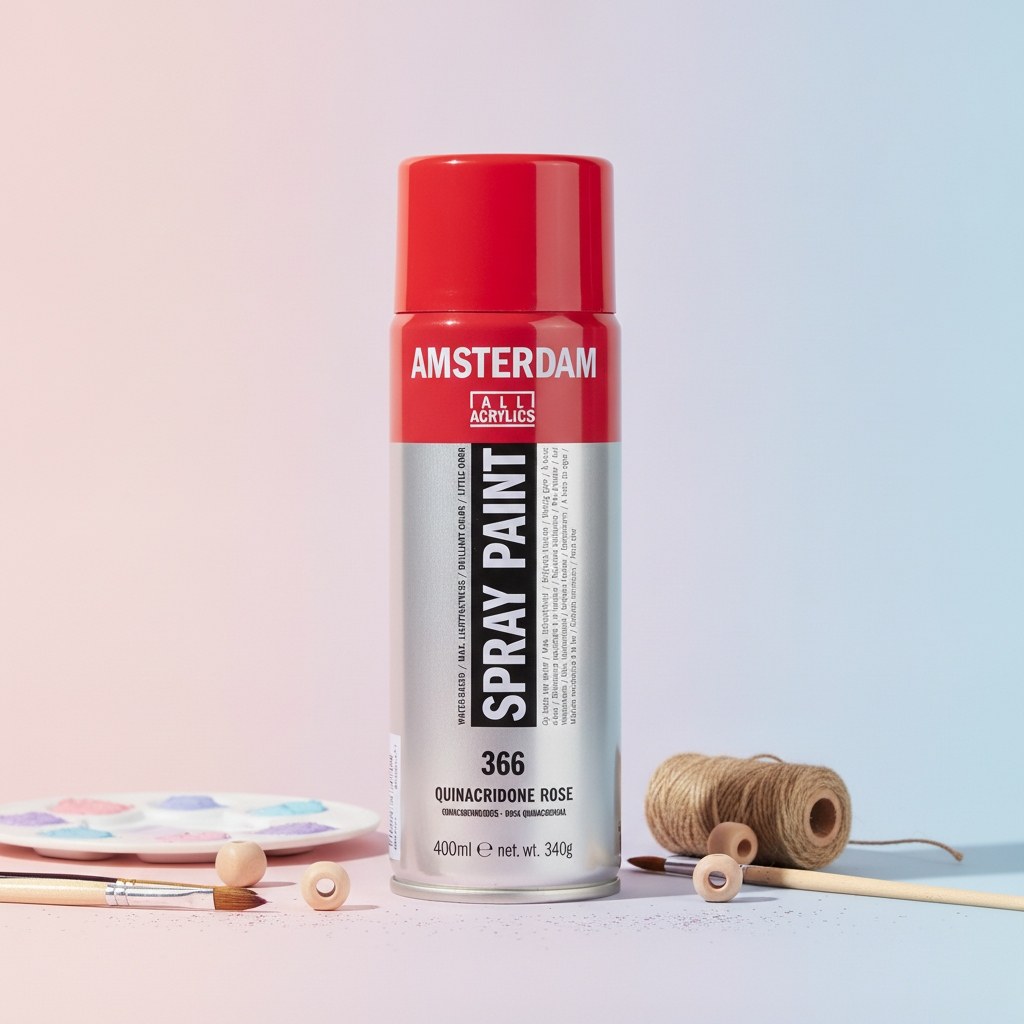 Amsterdam Sprühfarbe 400 ml Chinacridonrosa 366 - Kidis Art