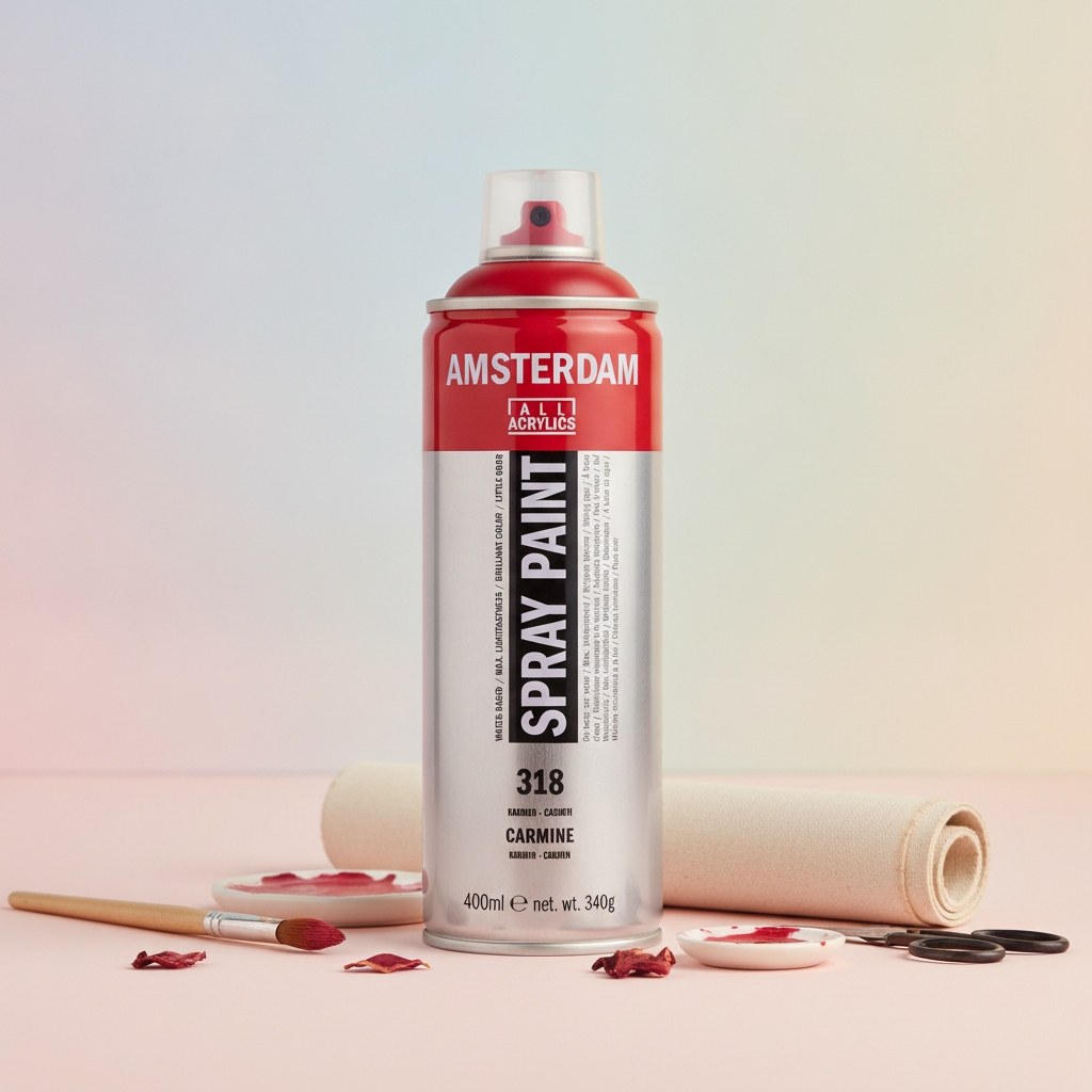 Amsterdam Sprühfarbe 400 ml Karmin 318 - Kidis Art