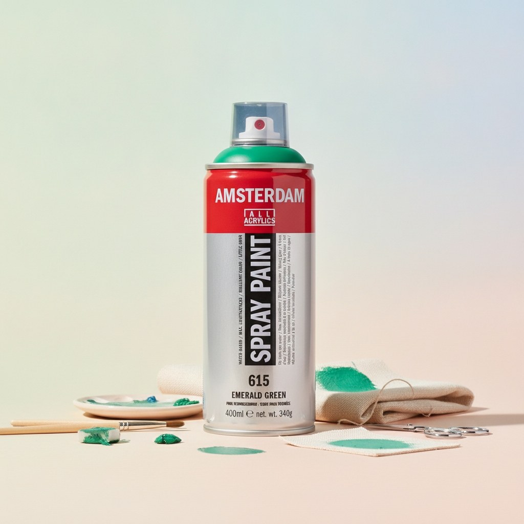 Amsterdam Sprühfarbe 400 ml Paul Veronesegrün 615 - Kidis Art