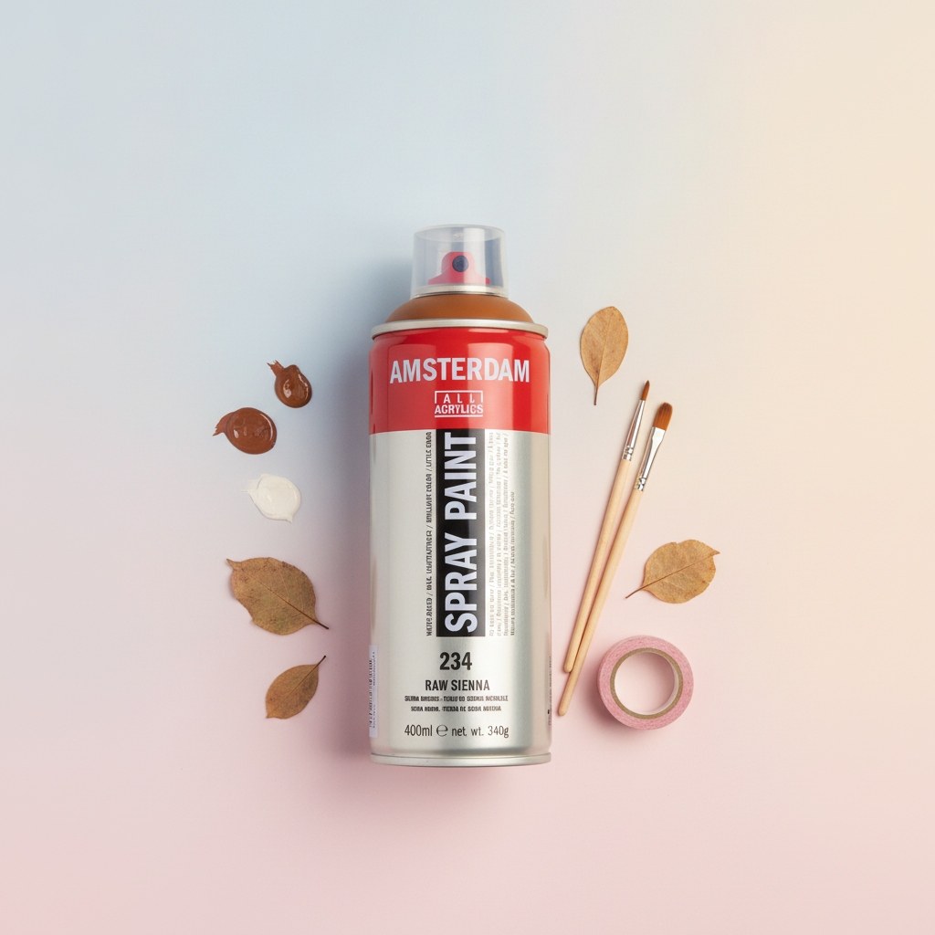 Amsterdam Sprühfarbe 400 ml Siena Natur 234 - Kidis Art