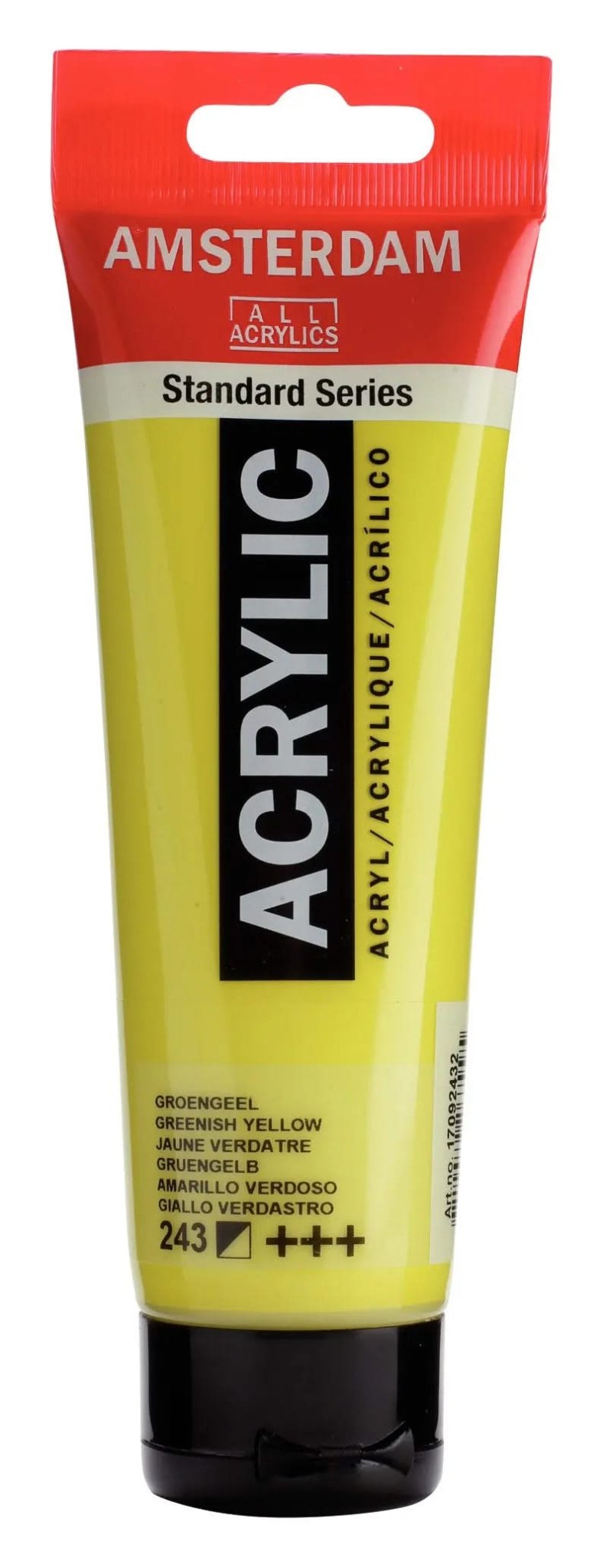 Amsterdam Standard Series Acrylfarbe Tube 120 ml Grüngelb 243 - Kidis Art