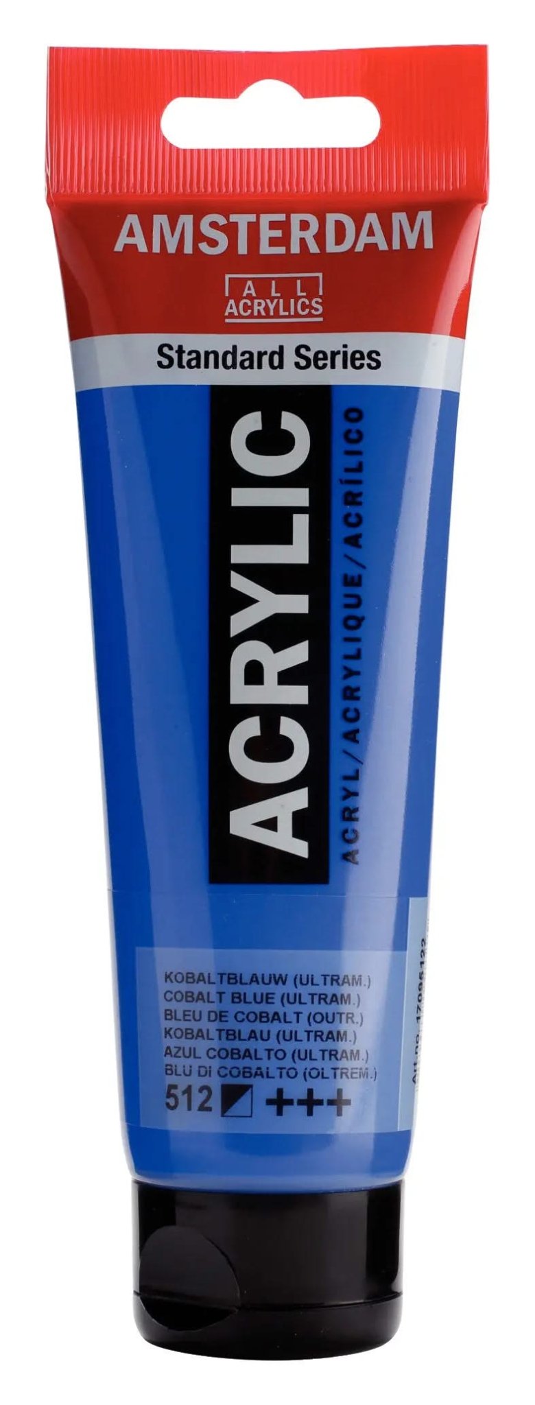 Amsterdam Standard Series Acrylfarbe Tube 120 ml Kobaltblau (Ultramarin) 512 - Kidis Art