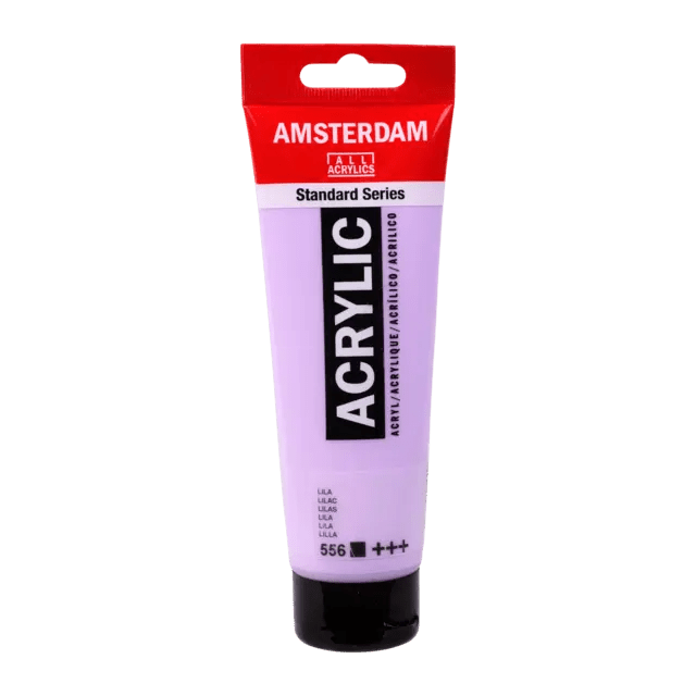 Amsterdam Standard Series Acrylfarbe Tube 120 ml Lila 556 - Kidis Art
