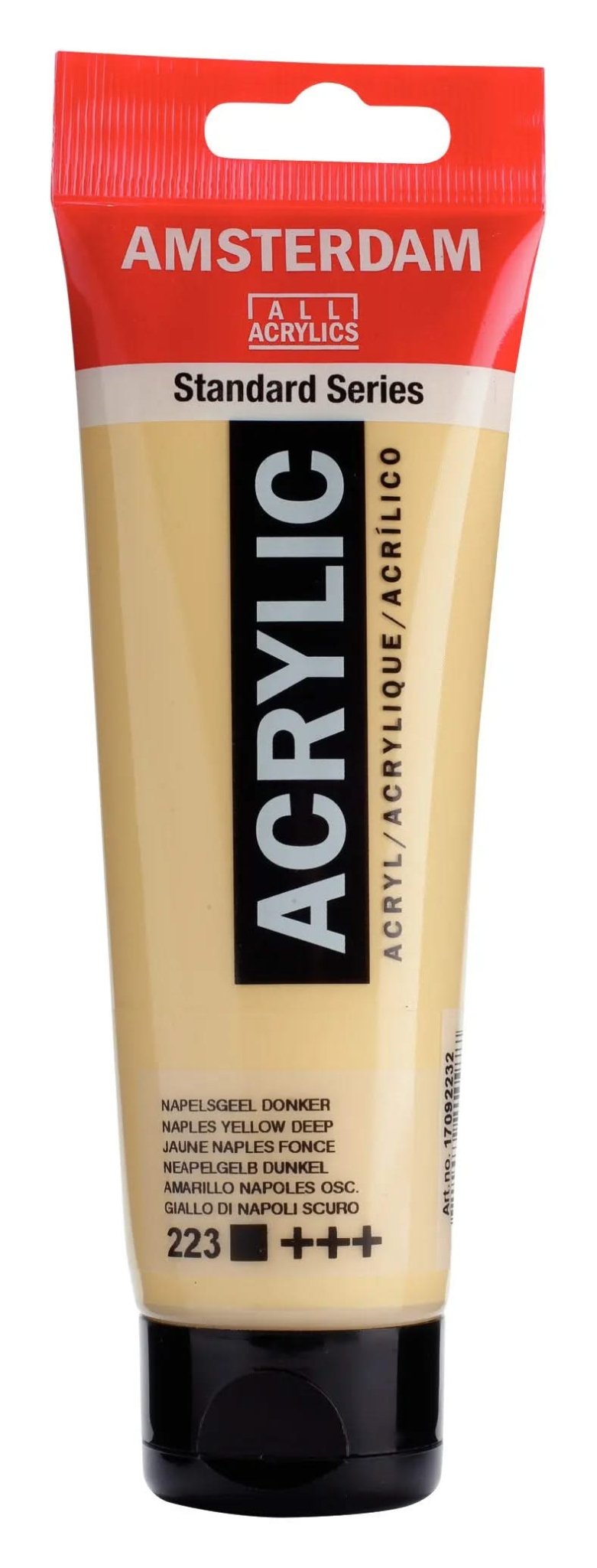 Amsterdam Standard Series Acrylfarbe Tube 120 ml Neapelgelb Dunkel 223 - Kidis Art