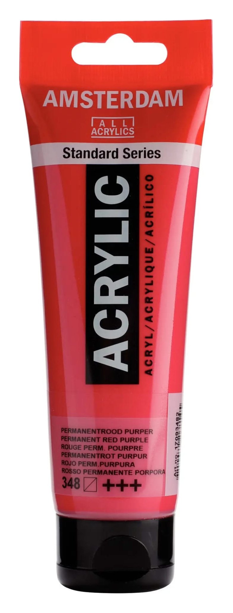 Amsterdam Standard Series Acrylfarbe Tube 120 ml Permanentrot Purpur 348 - Kidis Art