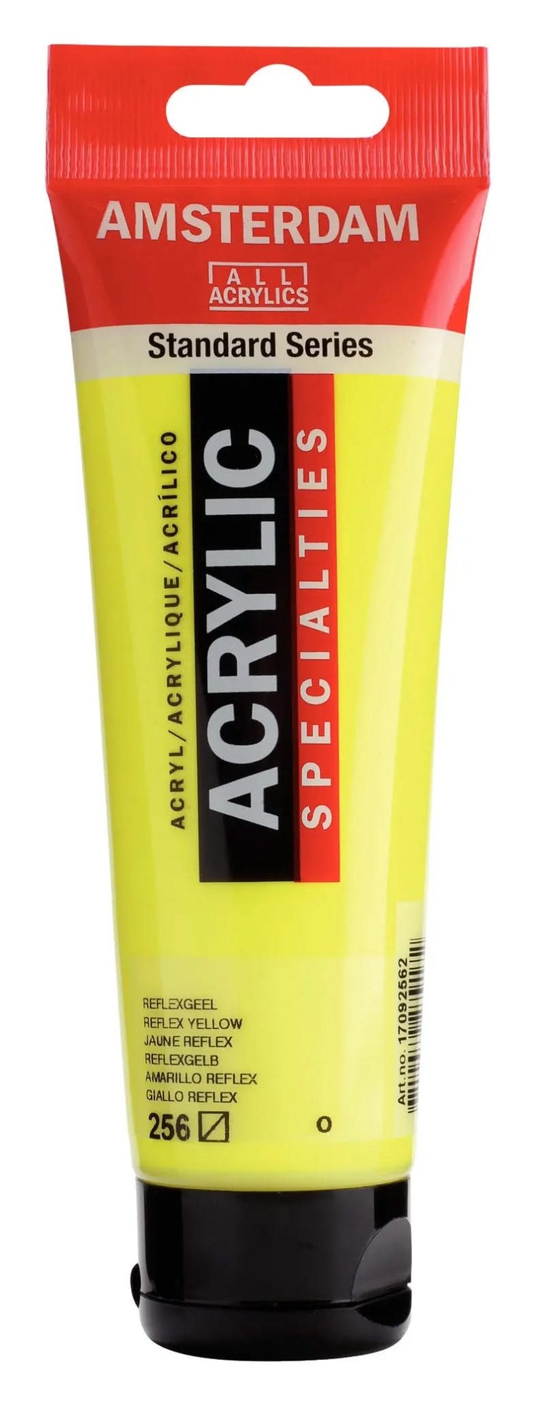 Amsterdam Standard Series Acrylfarbe Tube 120 ml Reflexgelb 256 - Kidis Art