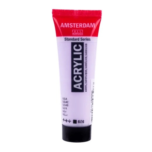 Amsterdam Standard Series Acrylfarbe Tube 20 ml Lila 556 - Kidis Art