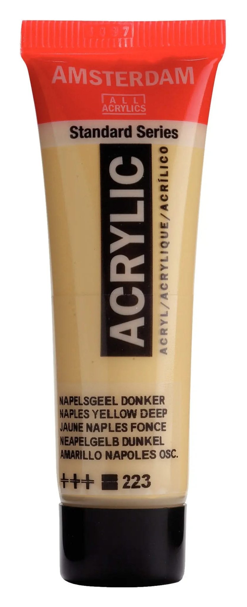 Amsterdam Standard Series Acrylfarbe Tube 20 ml Neapelgelb Dunkel 223 - Kidis Art