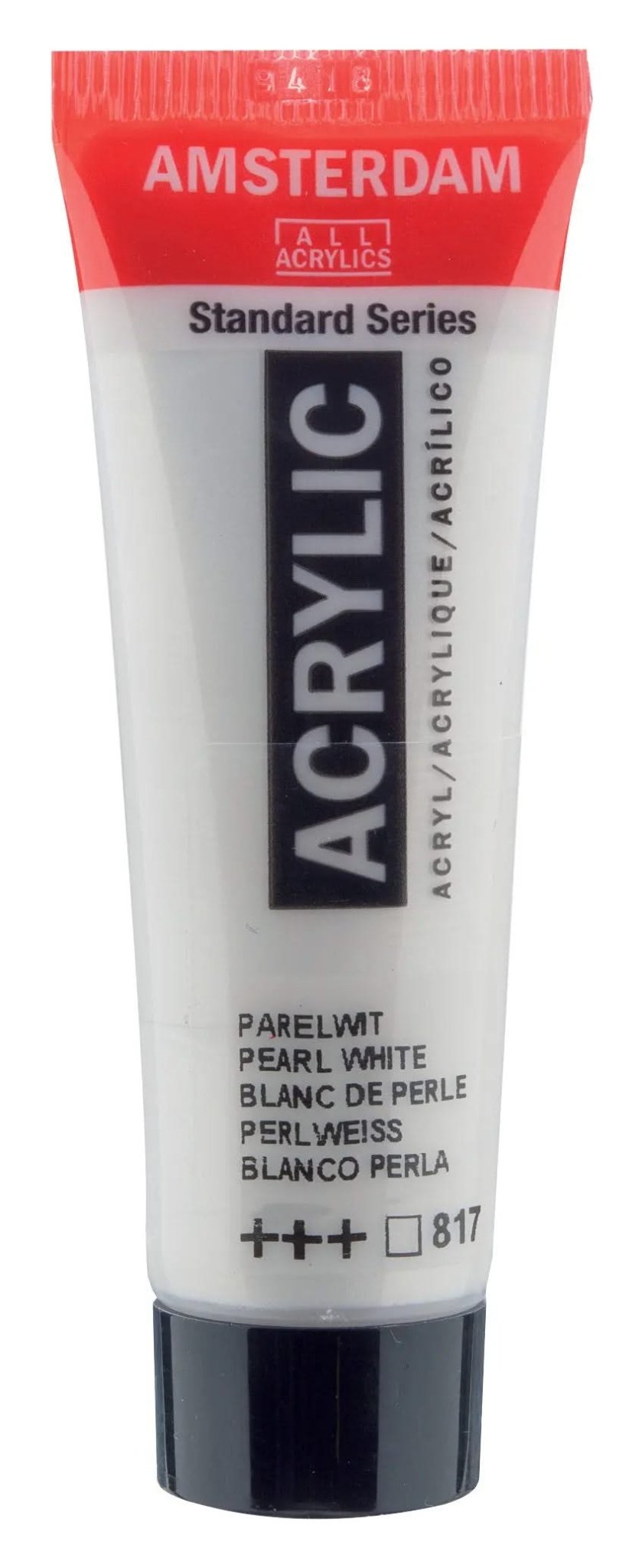 Amsterdam Standard Series Acrylfarbe Tube 20 ml Perlweiß 817 - Kidis Art