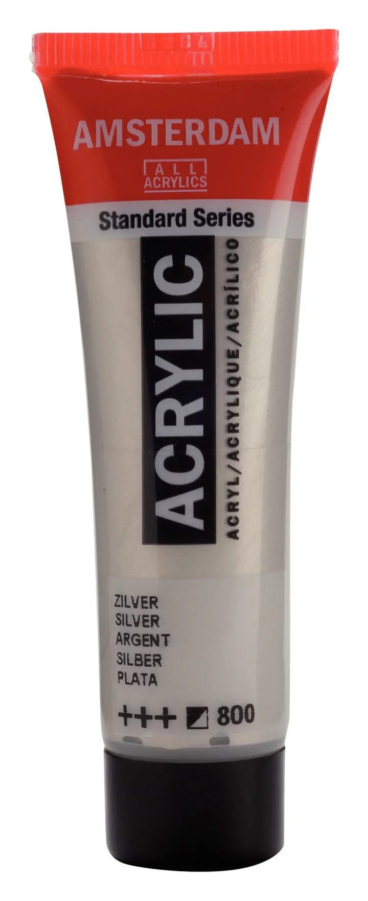 Amsterdam Standard Series Acrylfarbe Tube 20 ml Silber 800 - Kidis Art